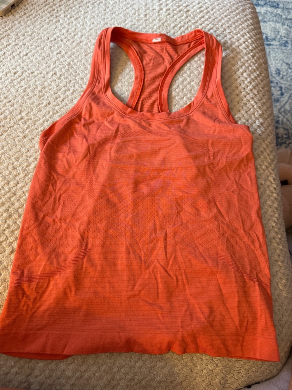 Lululemon Swiftly Tech Racerback Tank 2.0 Race Length in Warm Coral